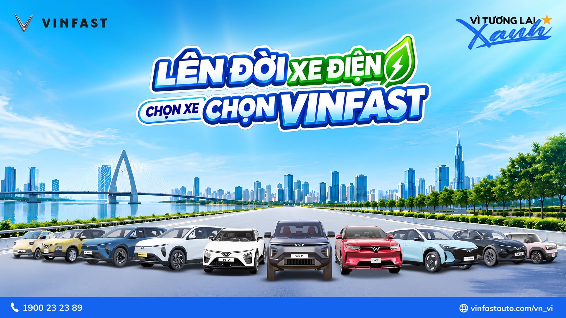 VINFAST TRIỂN KHAI CHUỖI SỰ KIỆN “LÊN ĐỜI XE ĐIỆN – CHỌN XE CHỌN VINFAST” TẠI 10 TỈNH, THÀNH TRÊN TOÀN QUỐC